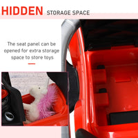 Kids 3 In 1 Push Car Ride-On Stroller Sliding Walking Toy With Horn Music Light Secure Bar For Boys Girls 1-3 Years Old Red