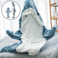 Pyjama de sac de couchage de requin de dessin animé
