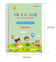 English Children's Groove Magic Practice Font Control Training Send Ten Pen Refill
