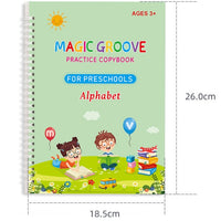 English Children's Groove Magic Practice Font Control Training Send Ten Pen Refill