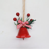 Jingling Bell Pendant Hemp Rope Christmas Ornaments
