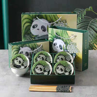 Panda Bowl Set Gift Box