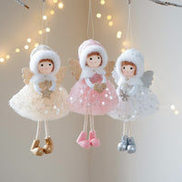 Christmas Winter Angel Girl Ornaments
