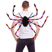 Halloween Spider Backpack Nine LED Modes Plush