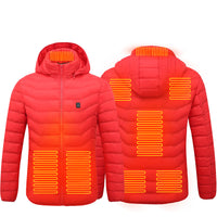 Electric Thermal Heated Winter Jacket (Mens)
