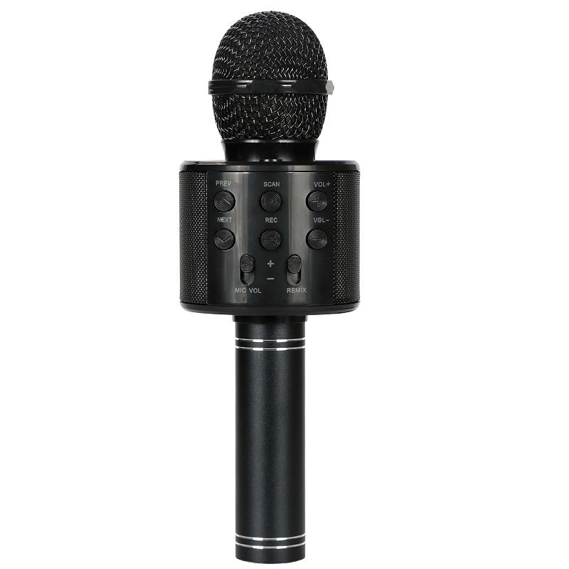 Microphone à lumière colorée Bluetooth sans fil