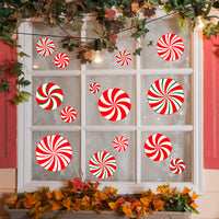 Christmas Peppermint Candy Wall Decals
