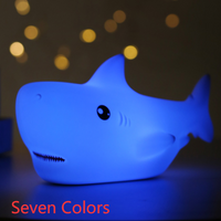 Lampe requin mode créative Animal marin nuit lumière LED