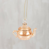 Glass Teapot Ornament
