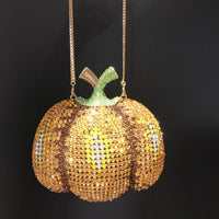Women's New Pumpkin Diamond Handbag