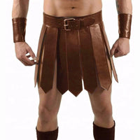 Medieval Roman Skirt Samurai Cosplay Costume (Mens)
