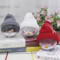 Christmas decorations creative Christmas Snowman children toys plastic Christmas Ball Christmas Pendant
