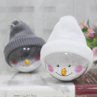 Christmas decorations creative Christmas Snowman children toys plastic Christmas Ball Christmas Pendant
