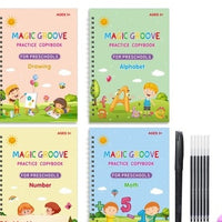 English Children's Groove Magic Practice Font Control Training Send Ten Pen Refill