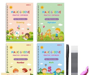 English Children's Groove Magic Practice Font Control Training Send Ten Pen Refill