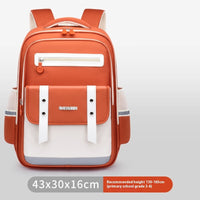 Lightweight And Wear-resistant School Backpack
