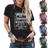 Tennessee Whiskey Strawberry Wine T-Shirt
