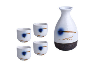 Pure Color Sake Gift Box Set Ceramic Gift