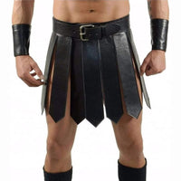Medieval Roman Skirt Samurai Cosplay Costume (Mens)
