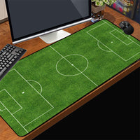 Soocer Field Pattern Mouse Pad Desk Pad
