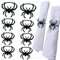 Halloween Spider Napkin Rings (Set of 6)