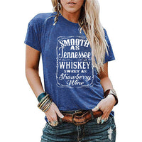 Tennessee Whiskey Strawberry Wine T-Shirt
