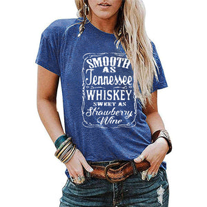 Tennessee Whiskey Strawberry Wine T-Shirt
