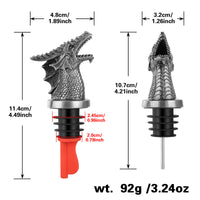 Dragon Faucet Dispenser, Bottle Stopper
