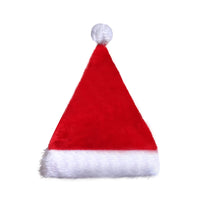 Christmas Hat LED Light Plush Luminous Santa Hat