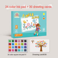 Children's Finger Painting Graffiti Coloring Atlas Toys
