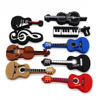 Musical Instrument Violin Piano Guitar U Disk