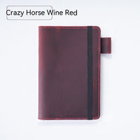 Leather Kraft Notebook Wallet
