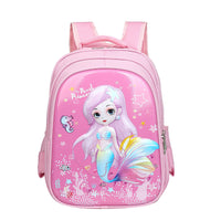 Cartoon Astronaut & Mermaid Children's Backpacks
