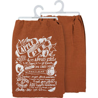 Apple Pie Recipe Kitchen Towel
