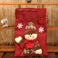 Christmas 3D Character Drawstring Gift Bags
