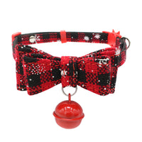 Christmas Small Dog Cat Bowtie Collar
