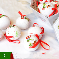 Gift Box With Christmas Ball Ornaments (14 Pcs)
