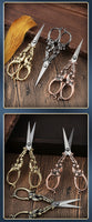 Classical Stainless Steel Bell Flower Scissors
