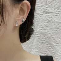 Guitar Music Note Shape Earrings
