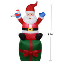 Inflatable Santa Claus Outdoor Christmas Decorations
