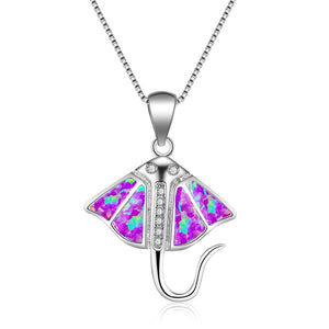 Opal Stingray Necklaces