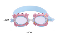 Jolies lunettes de natation imperméables et antibuée pour enfants
