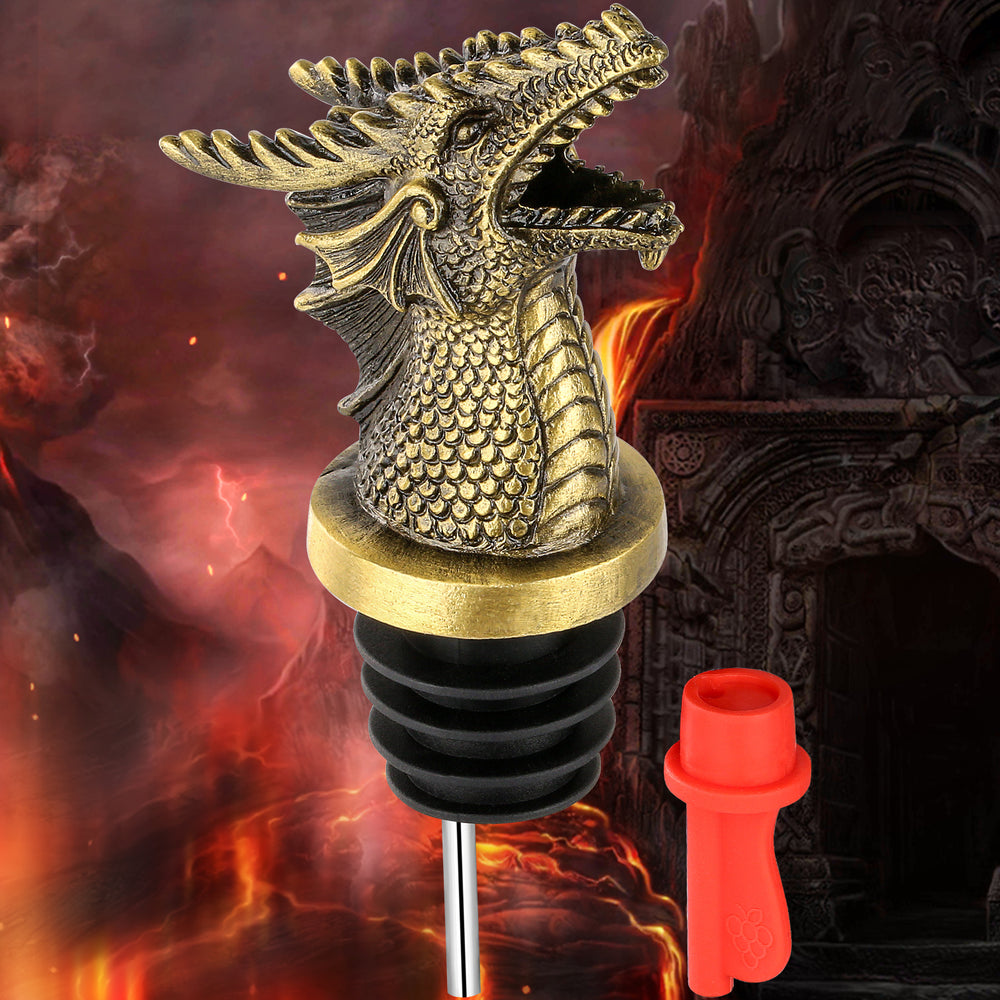 Dragon Faucet Dispenser, Bottle Stopper