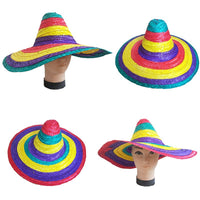 Rainbow Sombrero Hat
