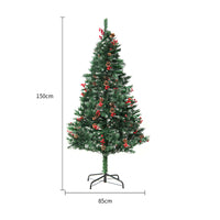 Pine Cones & Berries Christmas Tree
