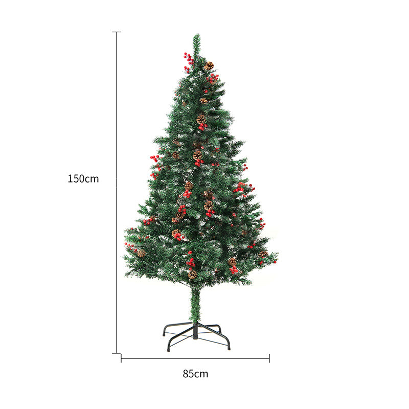 Pine Cones & Berries Christmas Tree