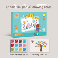 Children's Finger Painting Graffiti Coloring Atlas Toys
