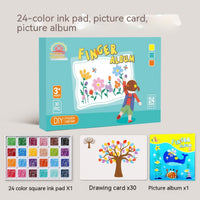 Children's Finger Painting Graffiti Coloring Atlas Toys
