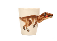 Tazas de dinosaurios de cerámica 3D
