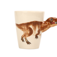 Tazas de dinosaurios de cerámica 3D